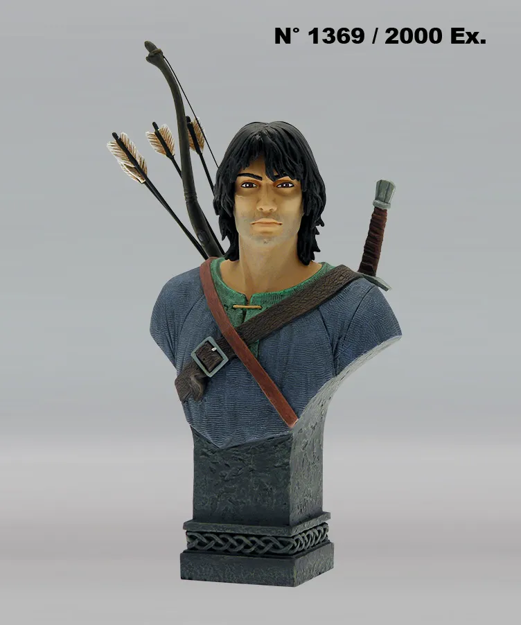 Attakus Thorgal buste résine 20 cm n°1369/2000 Prestige