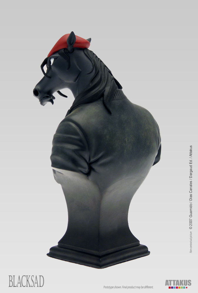 Attakus Blacksad Buste Horse Black Claws résine 16,5 cm
