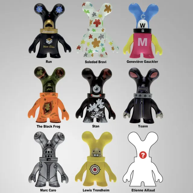 Attakus Atlas Alyenz boîte 24 figurines vinyle 8 cm