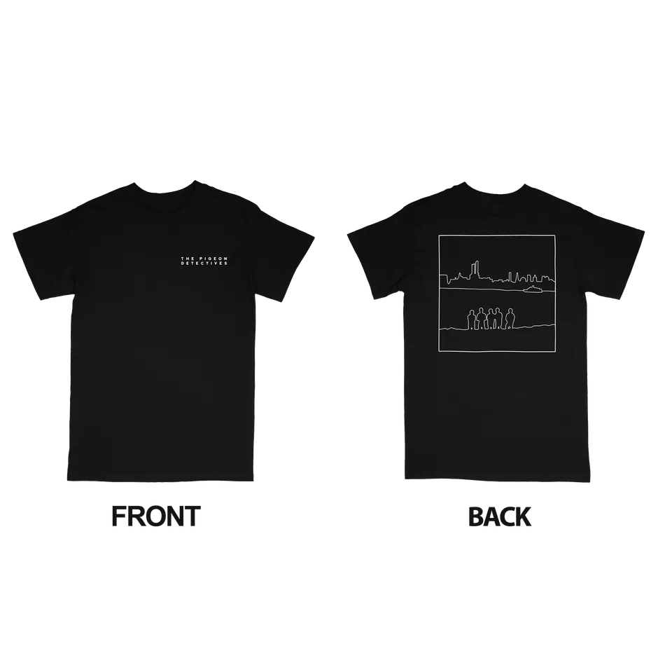 The Pigeon Detectives Still Not Sorry t-shirt noir double face