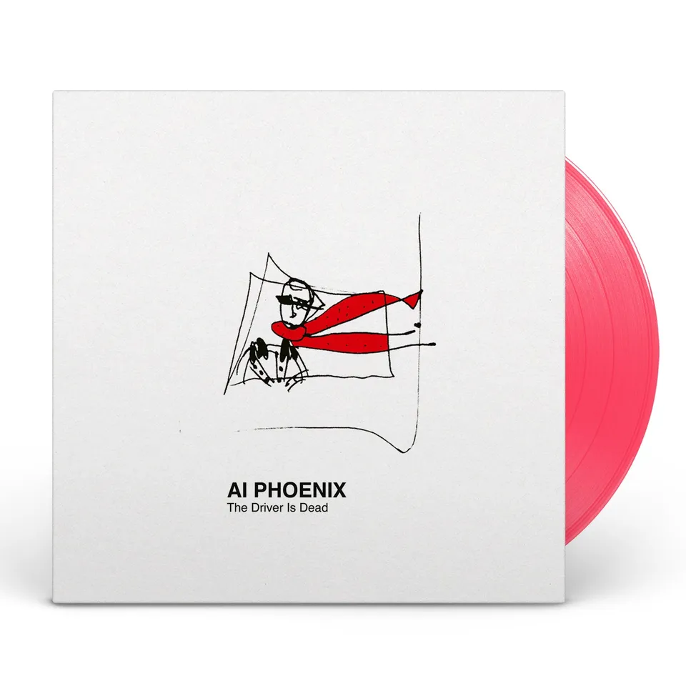 Apollon Records Ai Phoenix The Driver is Dead LP vinyle rouge