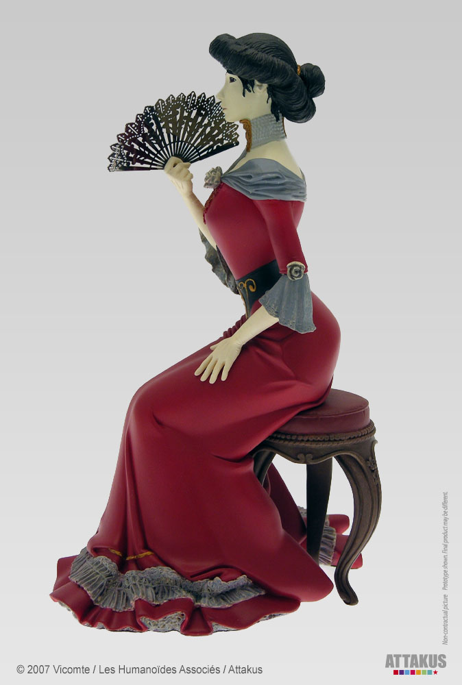 Attakus Femmes d'auteur Sasmira statuette rouge 20 cm