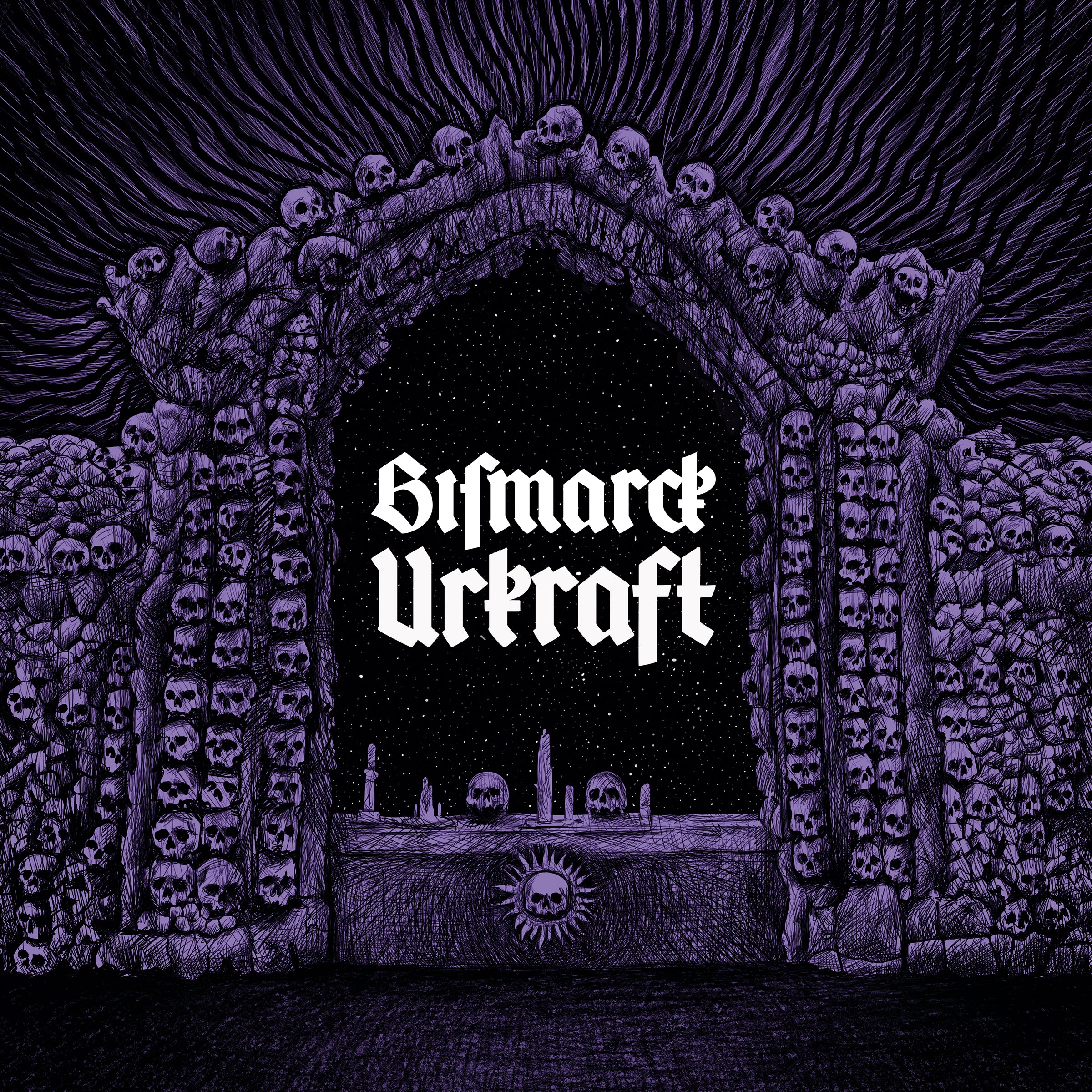 Apollon Records Bismarck Urkraft CD stoner doom 5 titres