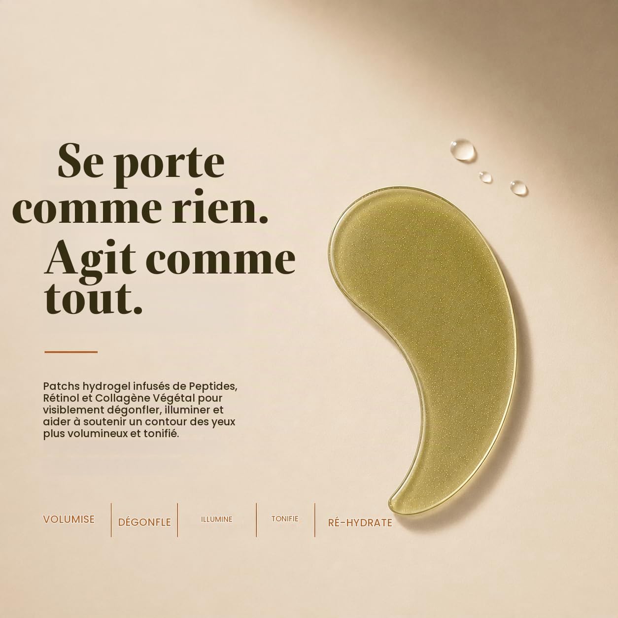Pixi FortifEYE patchs yeux collagène végétal 30 paires
