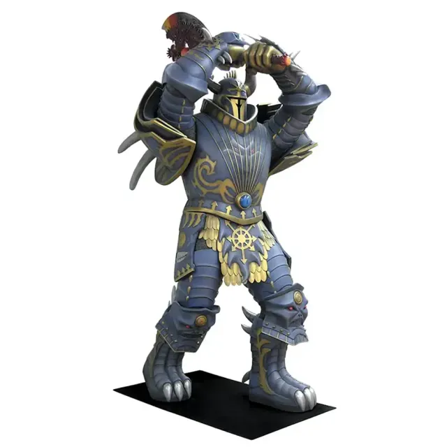 Attakus Prestige Guerrier du Chaos statue lifesize 2m20 résine