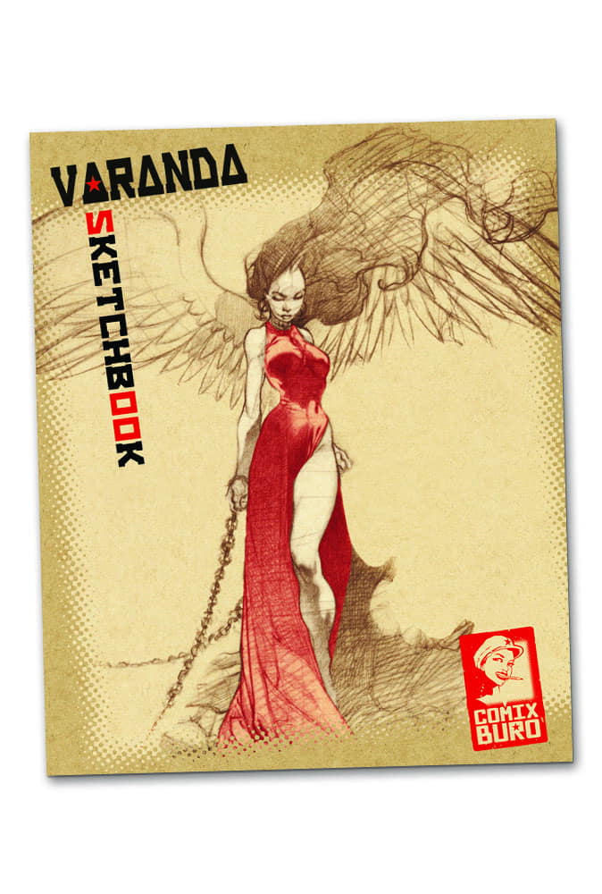Attakus Collection Atlas Sketchbook Varanda 1 18x22