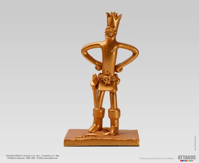 Attakus Prestige Donjon Zénith Herbert OR figurine 10,7 cm