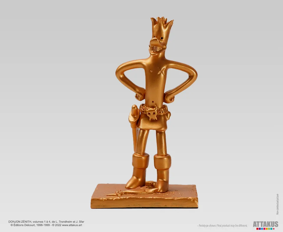 Attakus Prestige Donjon Zénith Herbert OR figurine 10,7 cm