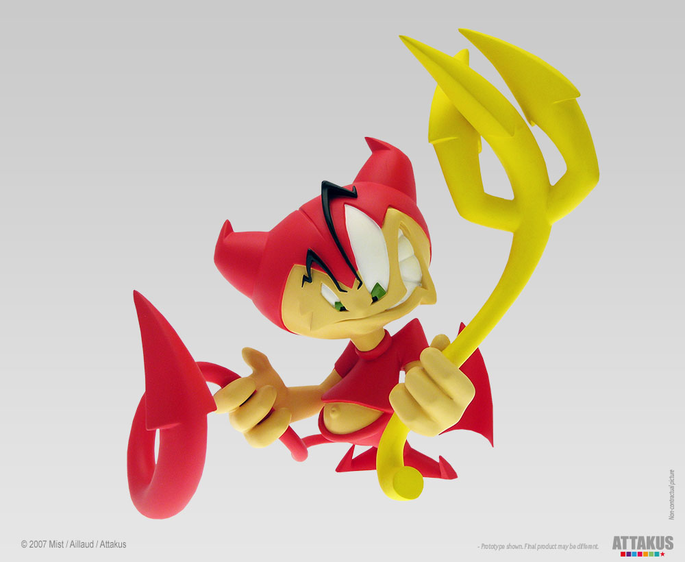 Attakus Prestige Diablo par Mist statue résine 23 cm 299 ex