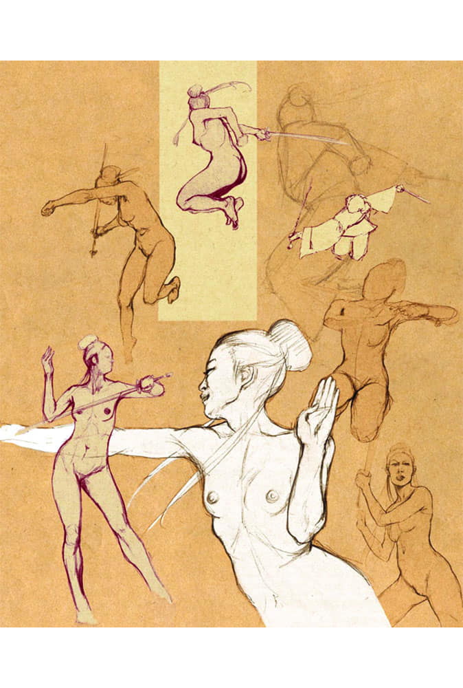 Attakus Collection Atlas Sketchbook Civiello livre 48 pages