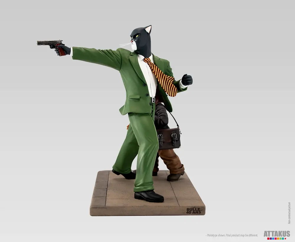 Attakus Blacksad John Blacksad paré à tirer statue 25 cm n°2/2
