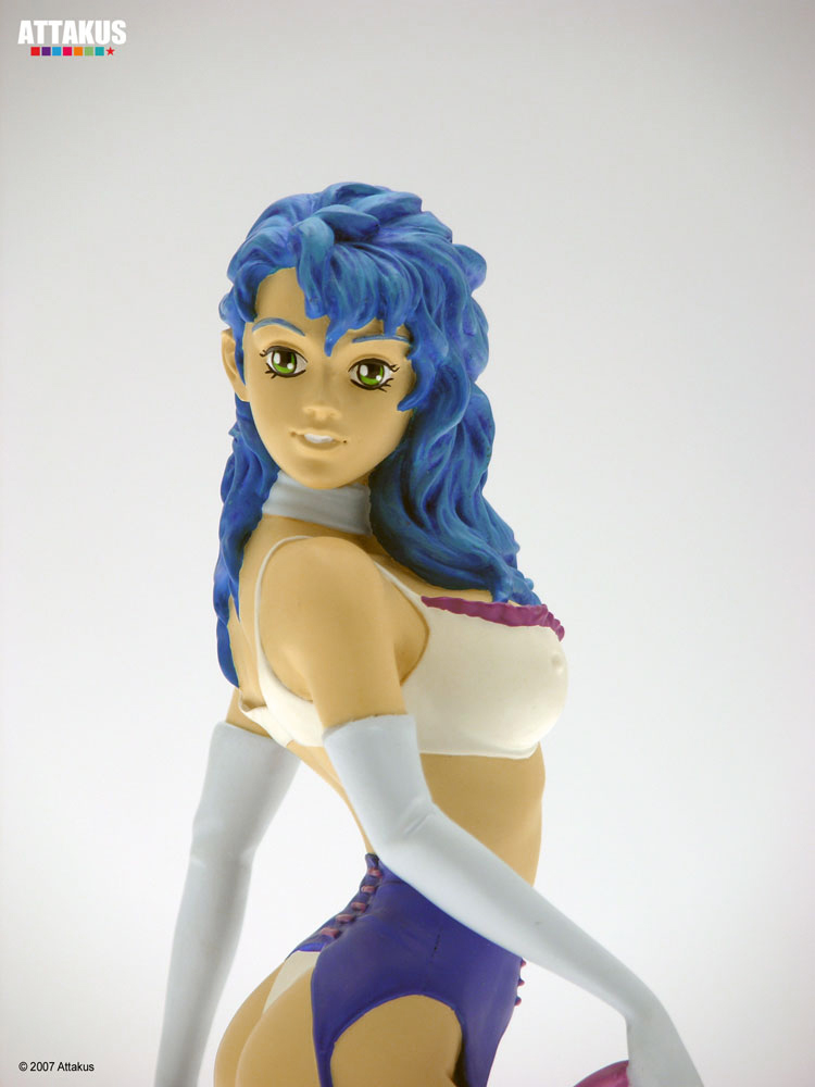 Attakus Collection Atlas Manga Girl Kazumi statuette cheveux bleus 17 cm
