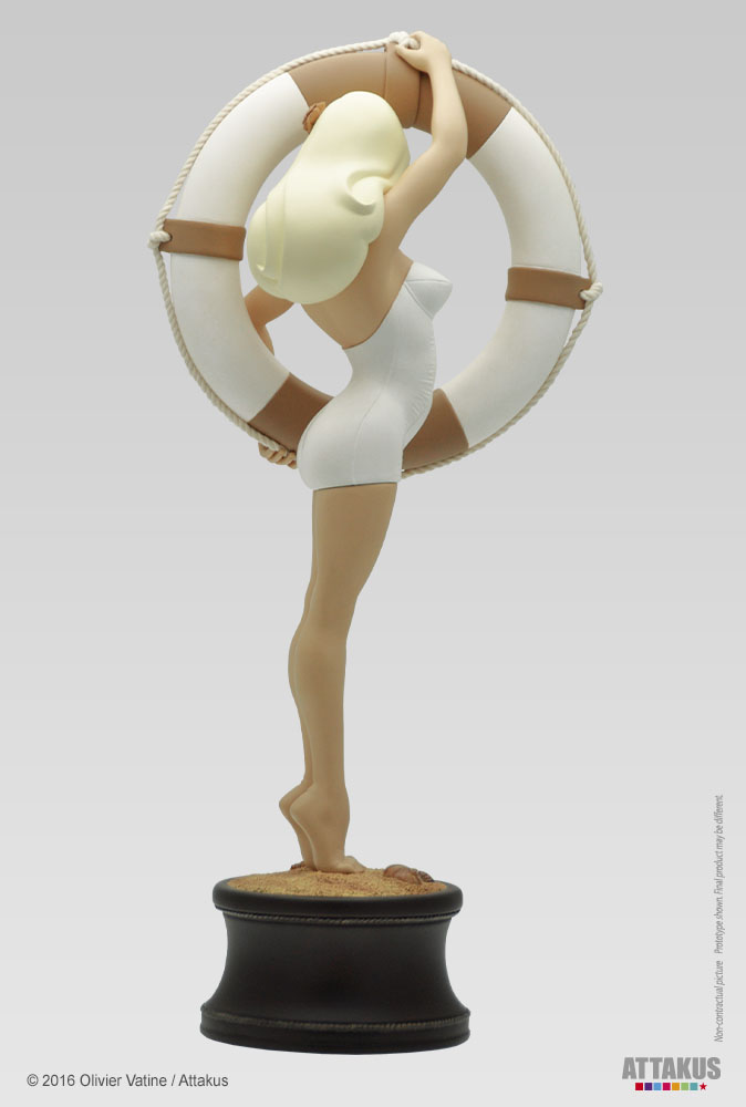 Attakus Prestige Vicki Riviera statue résine 55 cm 150 ex