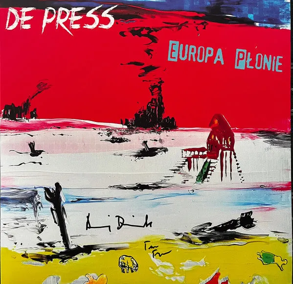 De Press Europa Płonie CD cardsleeve édition limitée punk