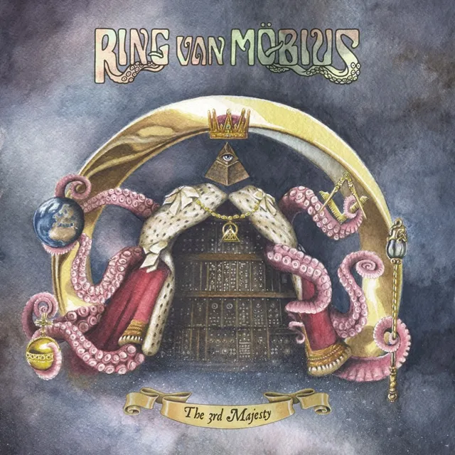 Apollon LP Ring Van Möbius The 3rd Majesty vinyle violet