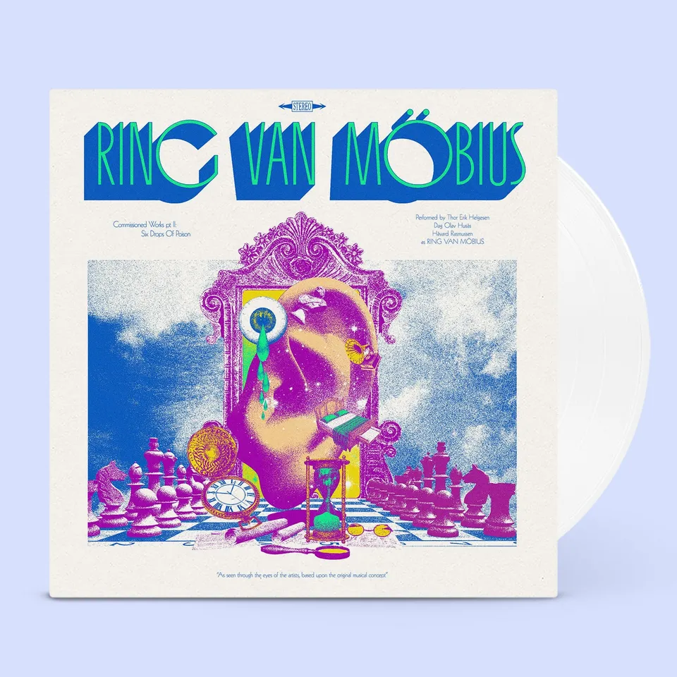 Apollon Records Ring Van Möbius Six Drops of Poison LP blanc