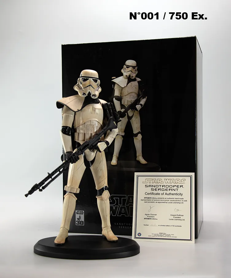 Attakus Star Wars Sandtrooper Sergeant statue 40 cm 001/750