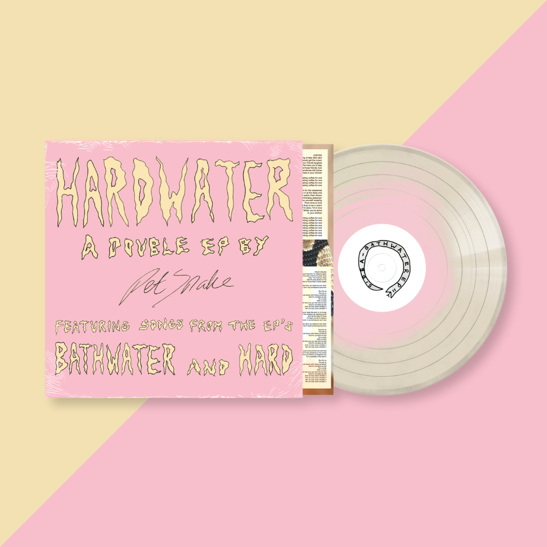 Pet Snake Hardwater vinyle couleur crème rose 140g