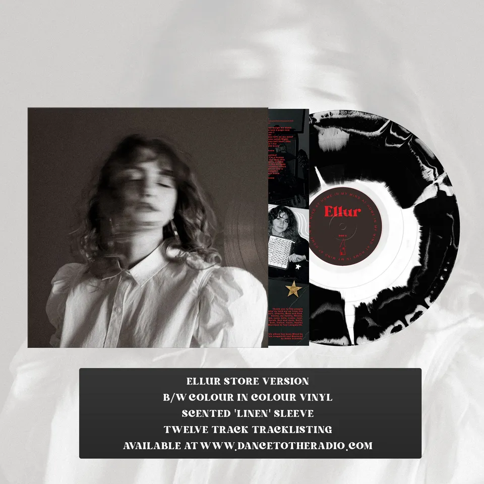 Ellur At Home In My Mind vinyle couleur noir blanc