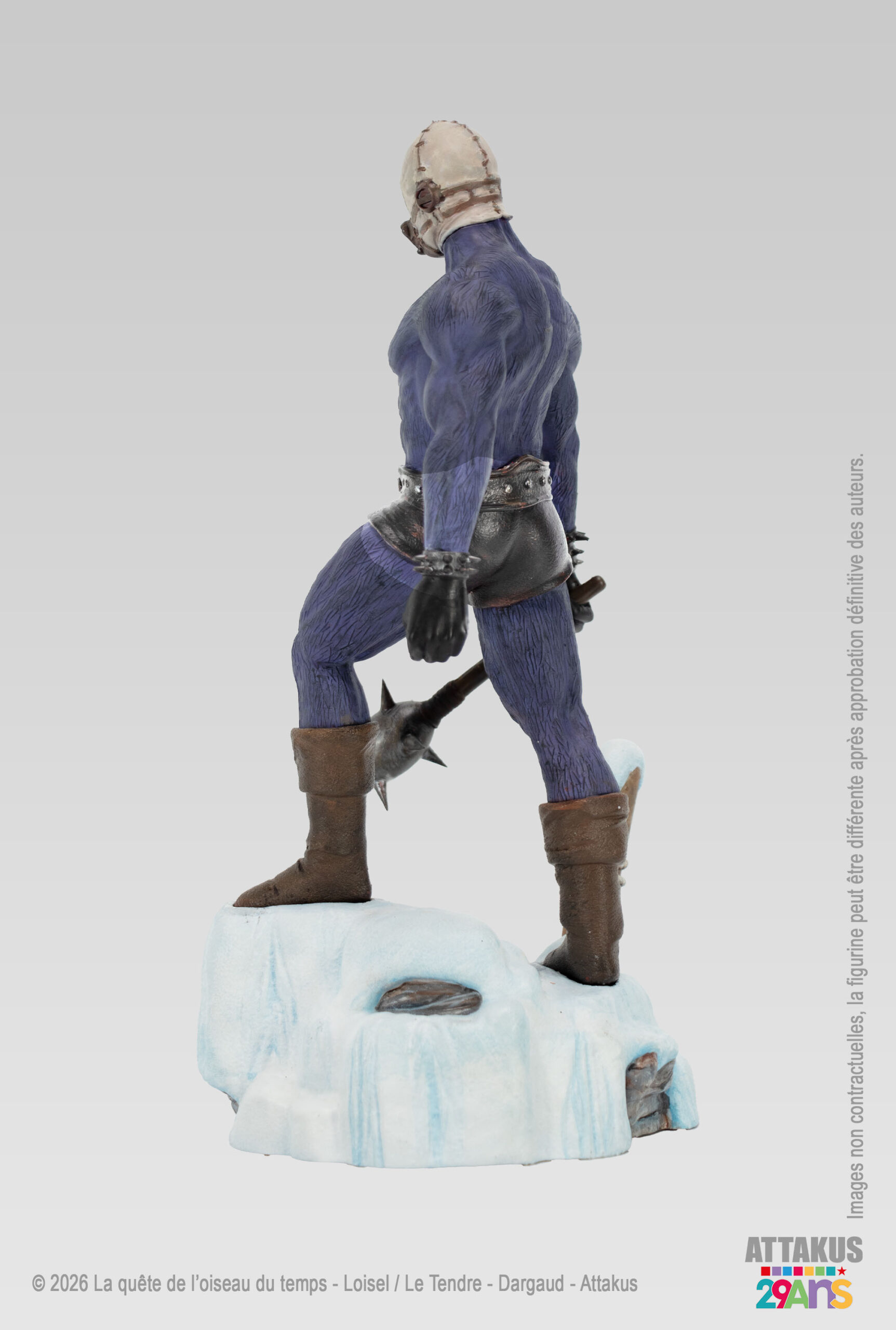 Attakus Prestige Bulrog statue résine 1/10 23,5 cm