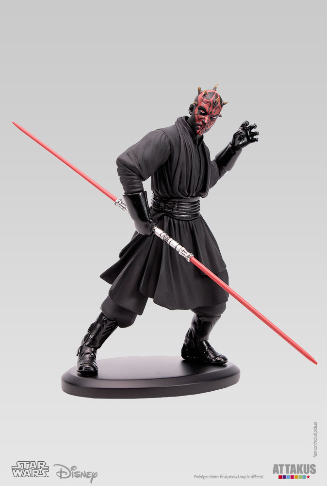 Attakus Dark Maul 1/10e Star Wars statue résine 19,5 cm