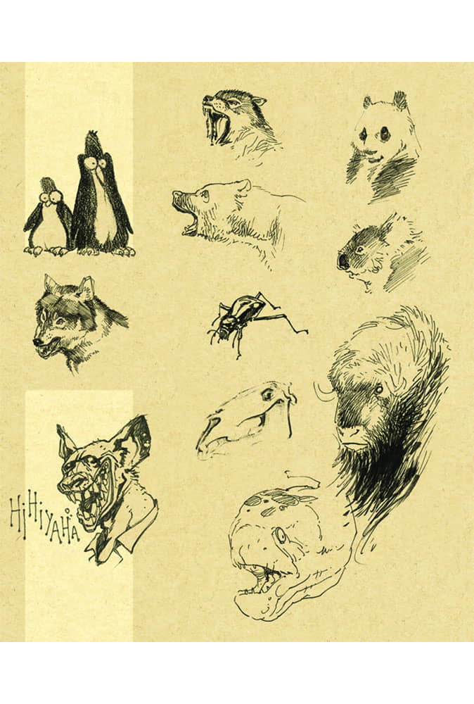 Attakus Atlas Sketchbook Augustin carnet 48 pages signé