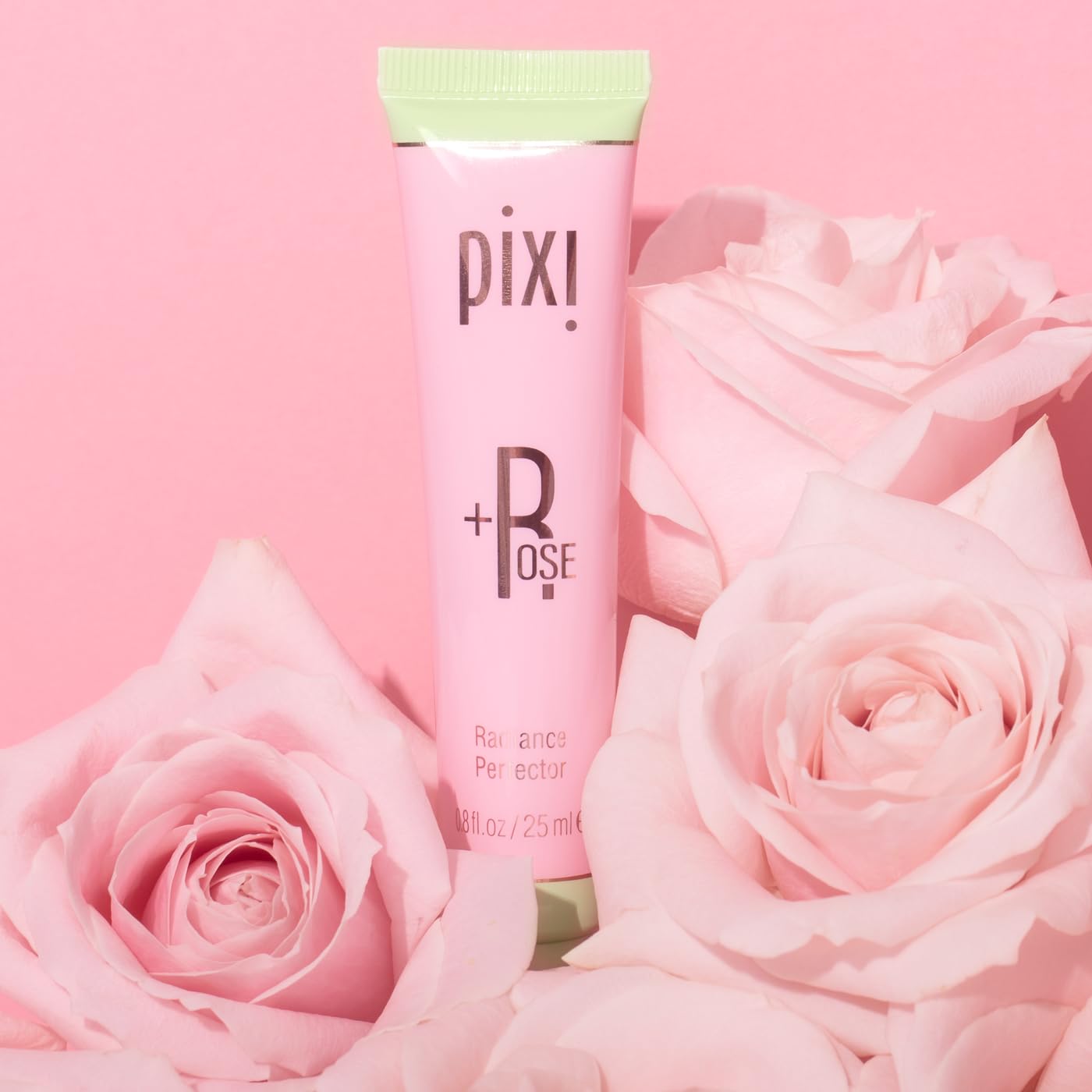 Pixi Rose Radiance Perfector base éclat 25 ml eau de rose