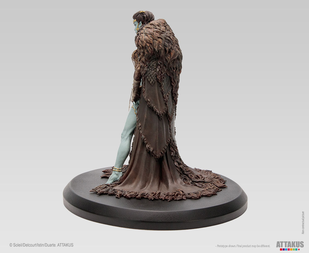 Attakus Femmes d'auteur Vaalann Elfe bleue statuette 22 cm limitée