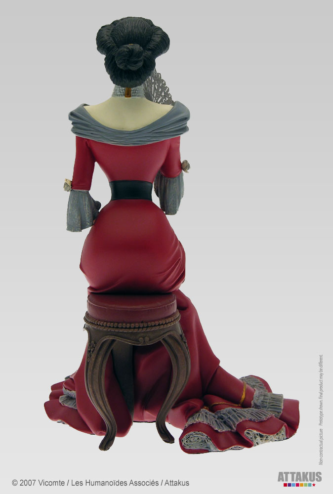 Attakus Femmes d'auteur Sasmira statuette rouge 20 cm