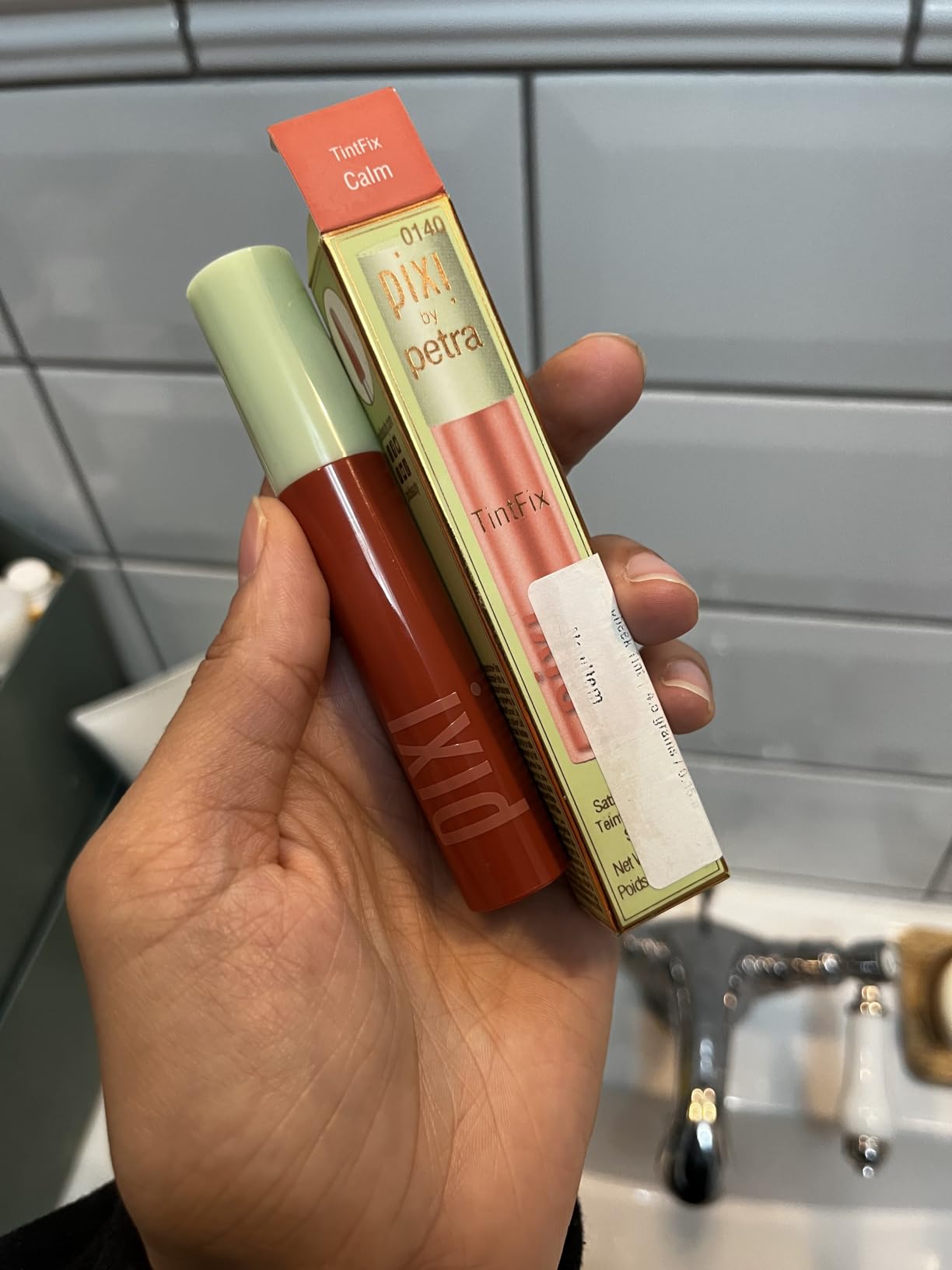 Pixi ColourTreats TintFix teinte lèvres joues Calm 4,5 g