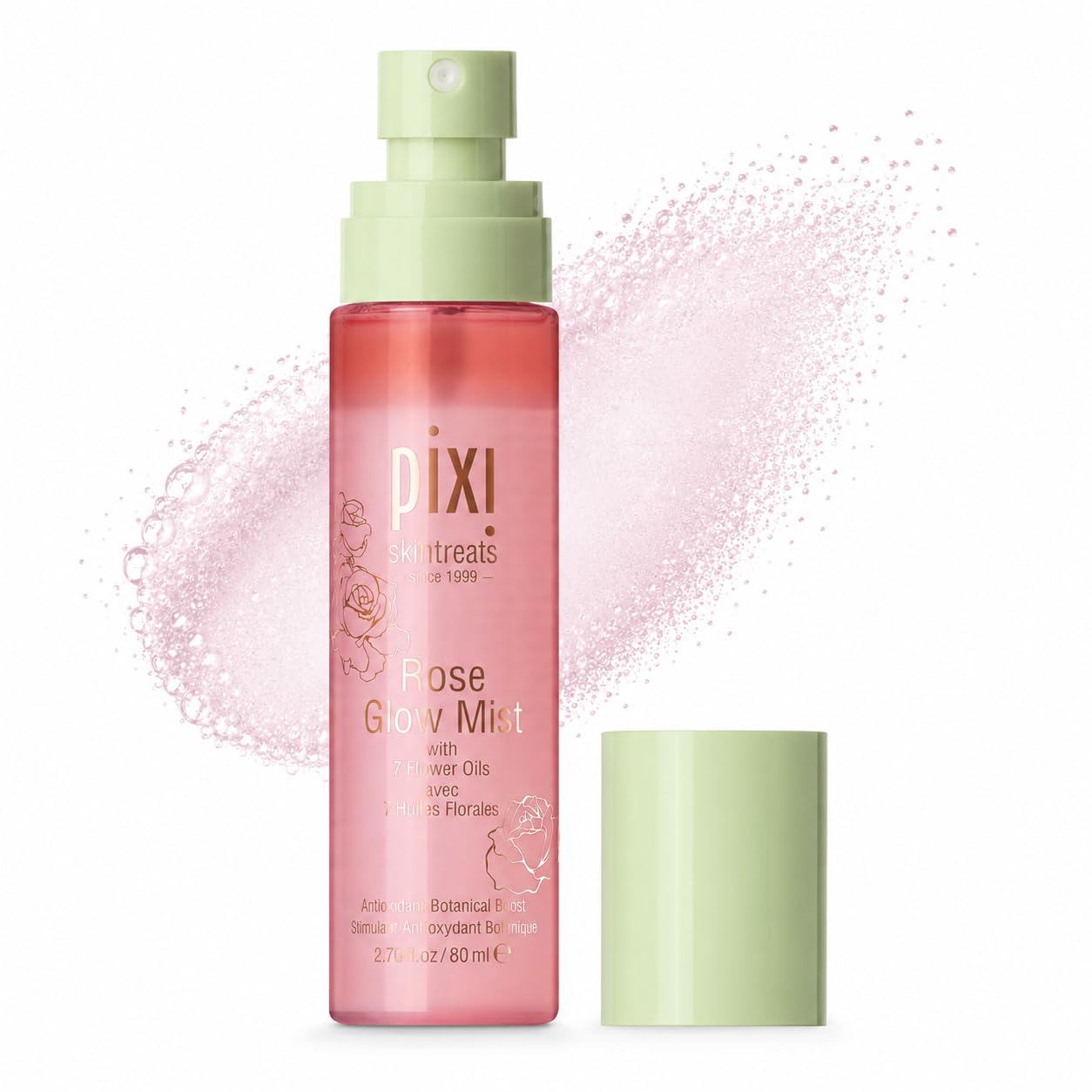 Pixi Rose Glow Mist brume visage rose 80 ml