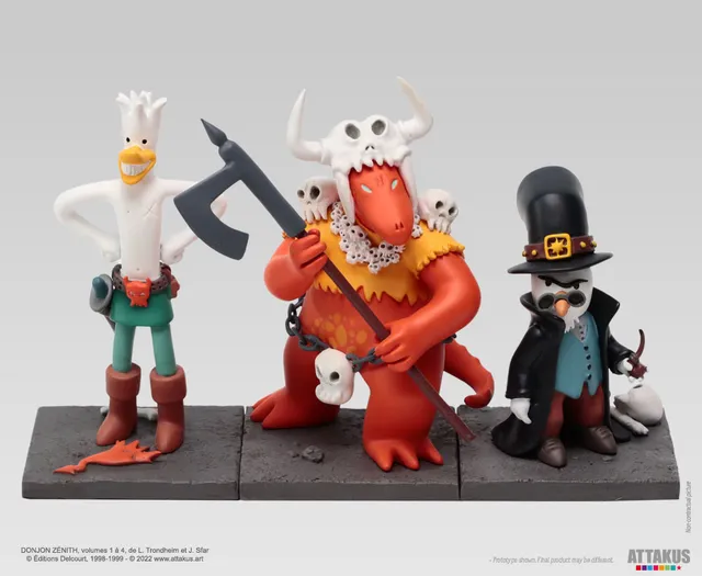 Attakus Collection Atlas Donjon Zénith coffret 3 figurines