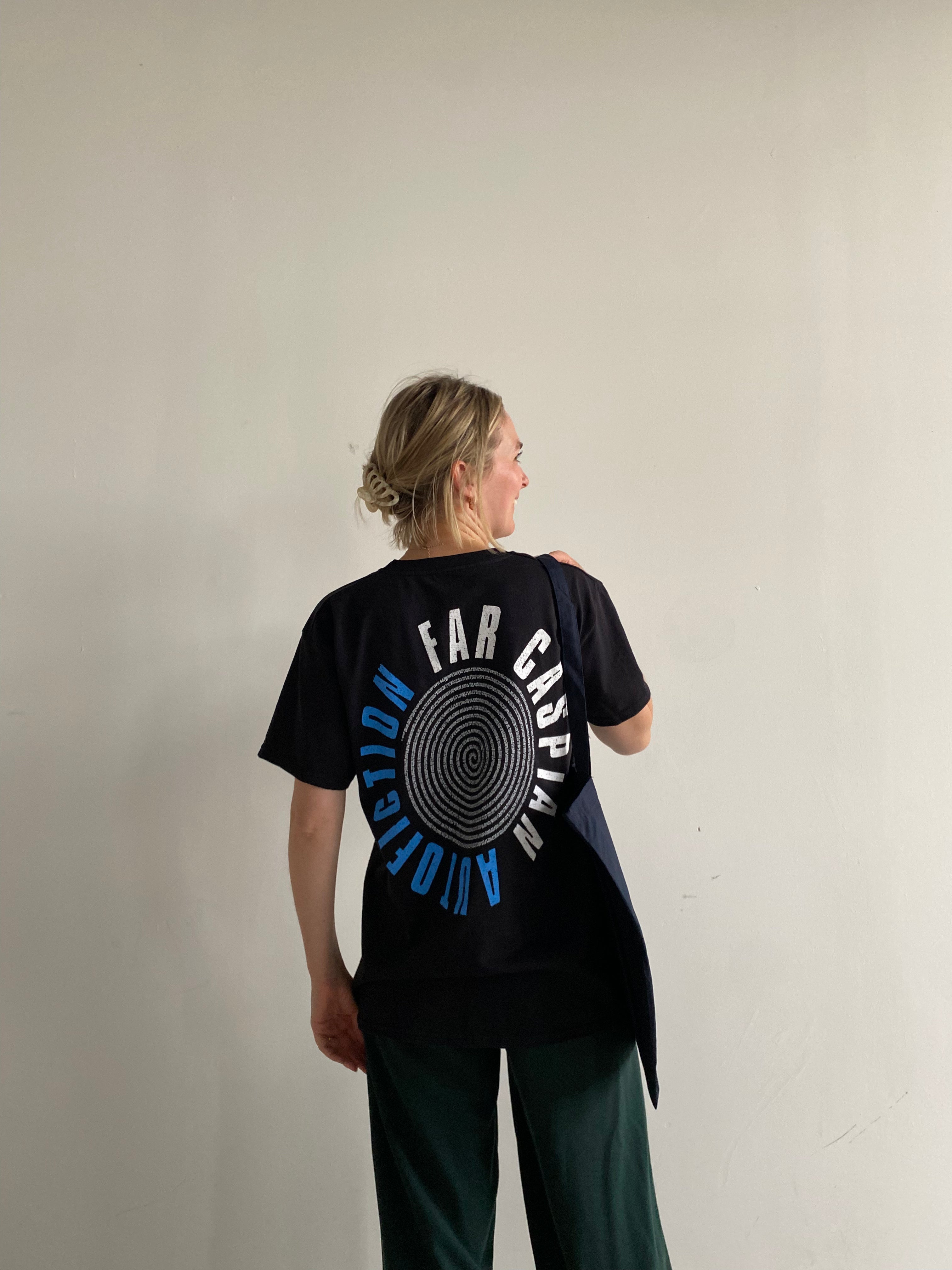 Far Caspian Autofiction t-shirt paroles taille M coton