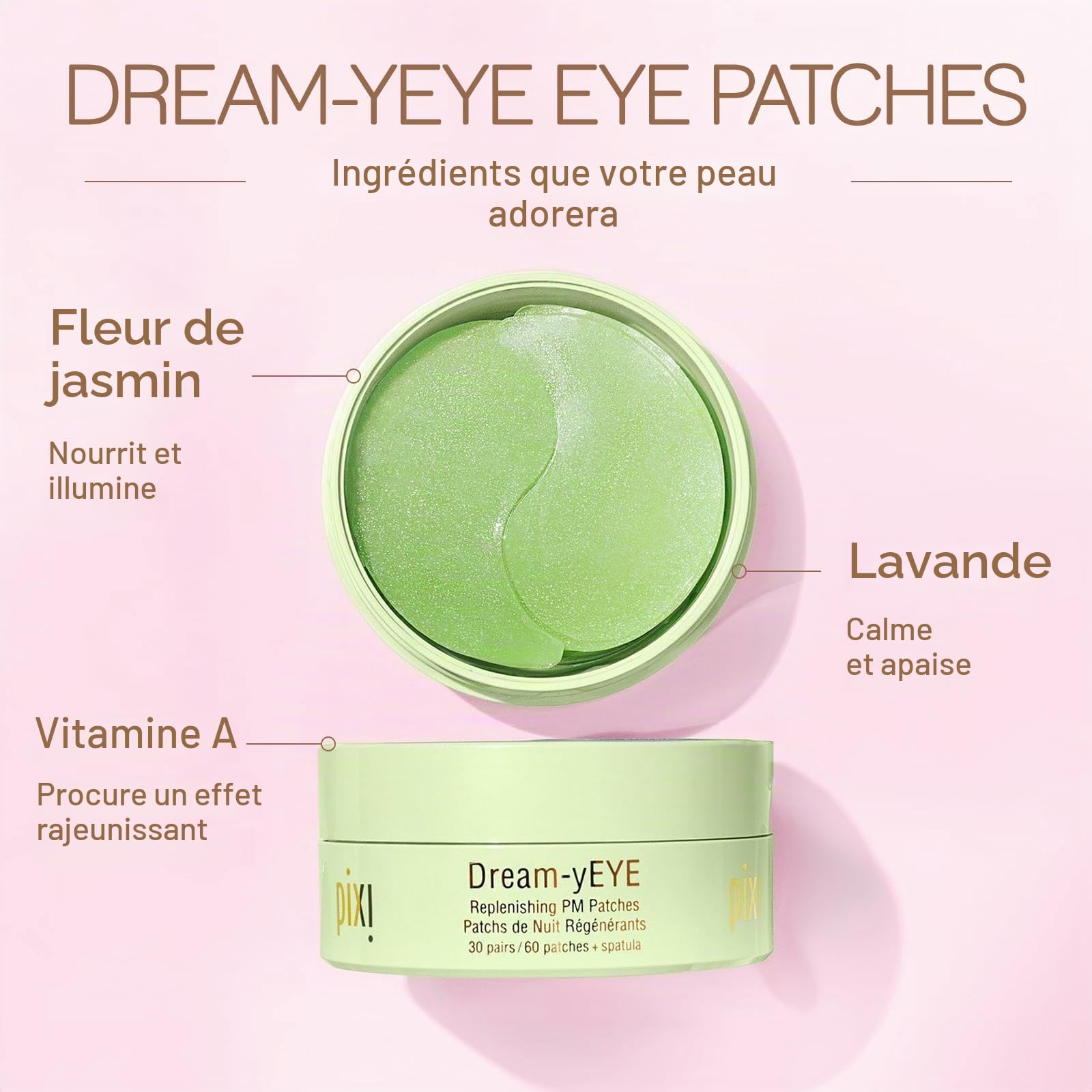 Pixi Skintreats Dream-yEye patch yeux 60 patchs vitamine A