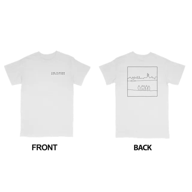 The Pigeon Detectives Still Not Sorry t-shirt blanc double face