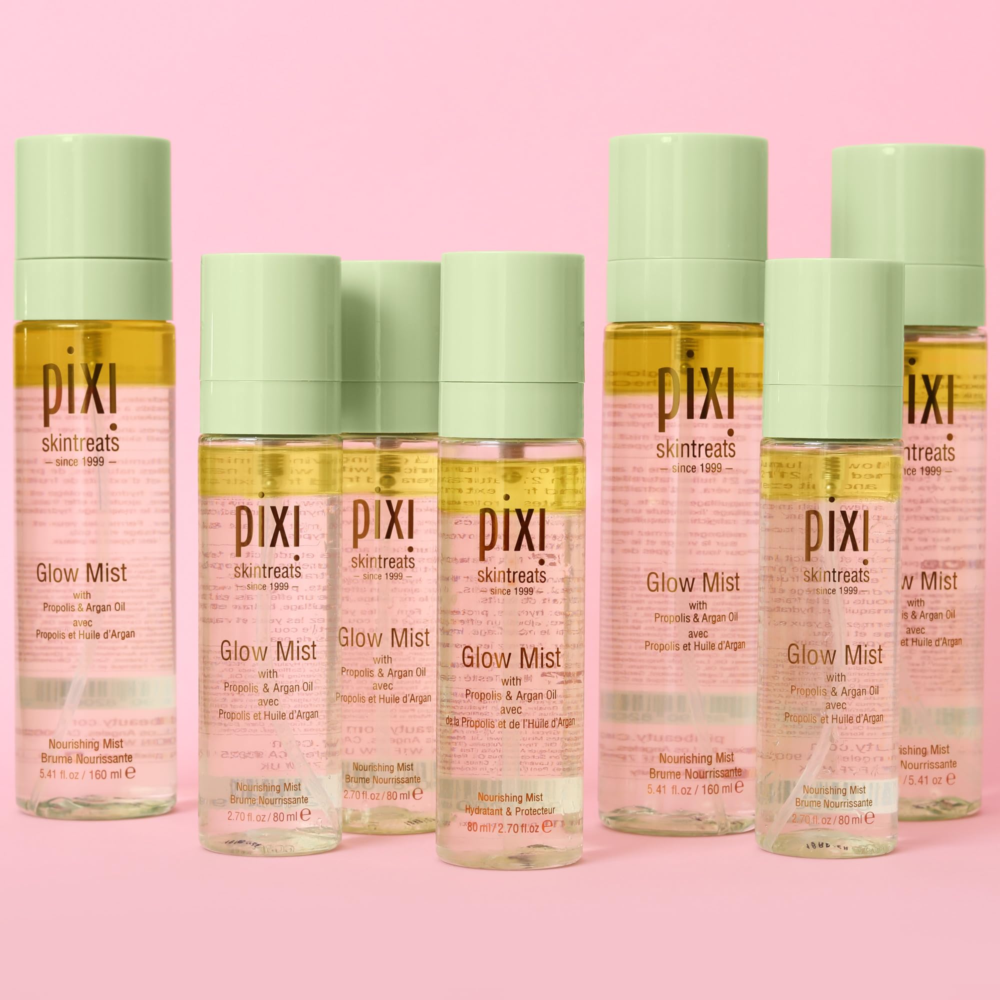 Pixi Glow Tonic Glow Mist brume éclat 80 ml 21 huiles