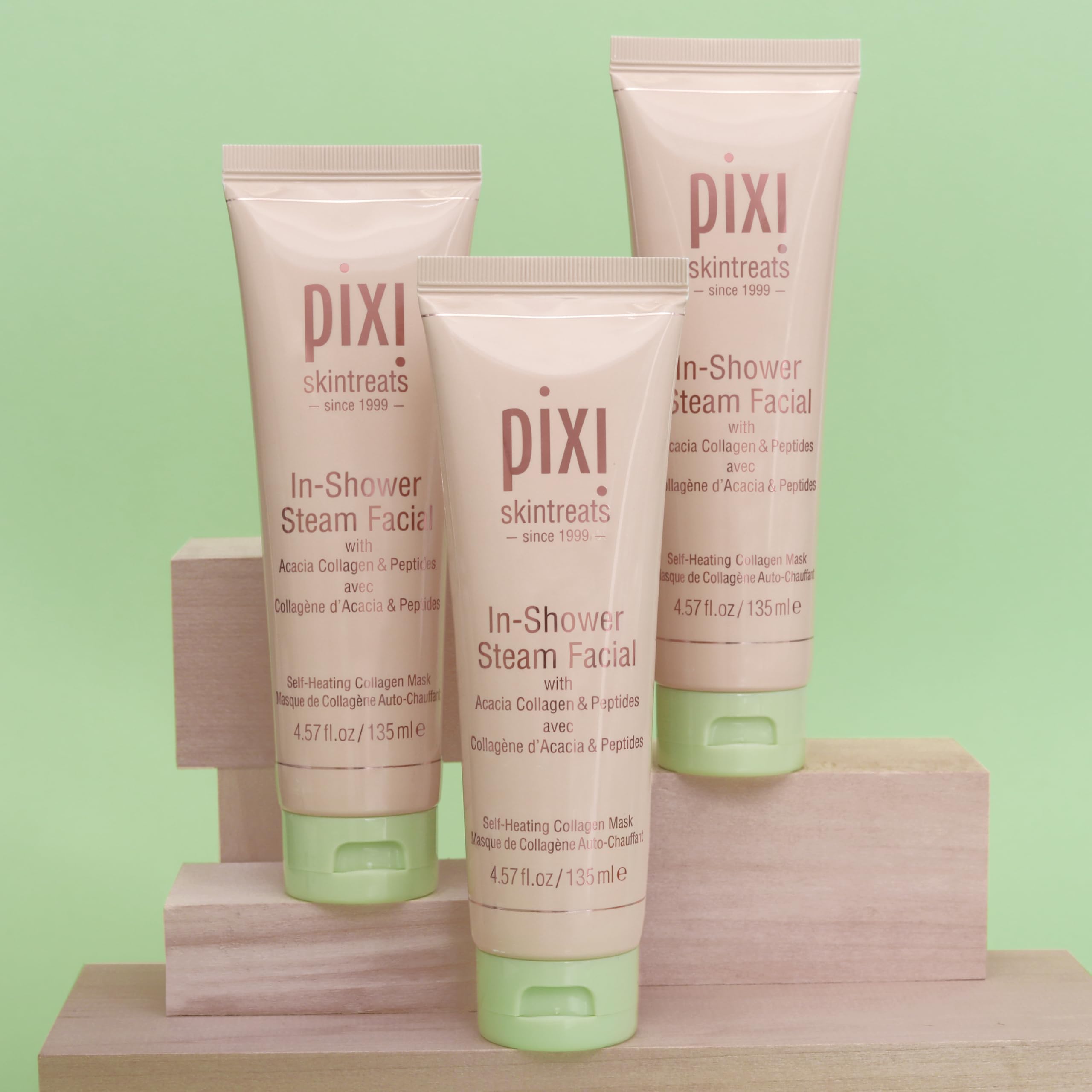 Pixi Skintreats Steam Facial masque douche 135 ml lavande