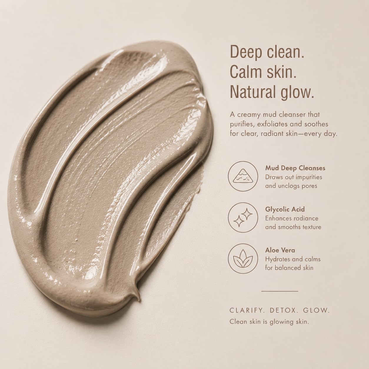 Pixi Glow Tonic Glow Mud Cleanser Nettoyant Visage 135ml