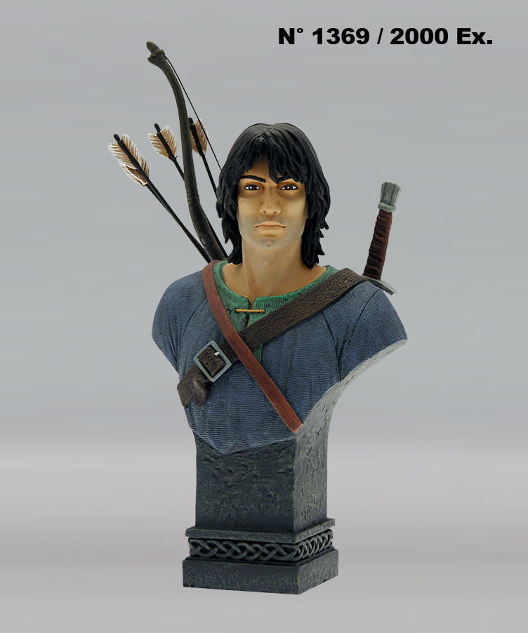 Attakus Thorgal buste résine 20 cm n°1369/2000 Prestige