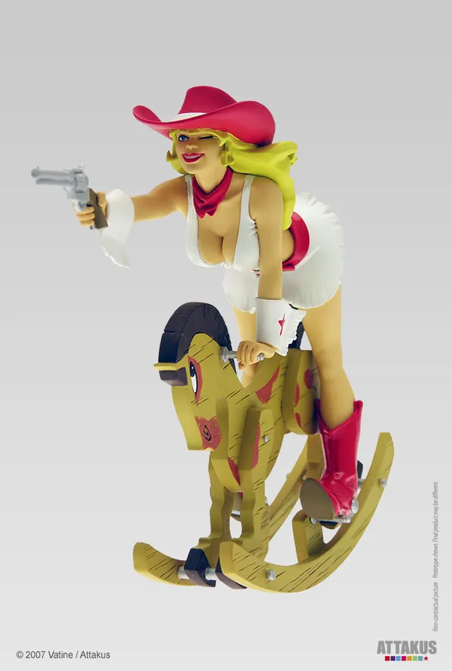 Attakus Femmes d'auteur Buckaroo Girl statuette 17 cm édition limitée