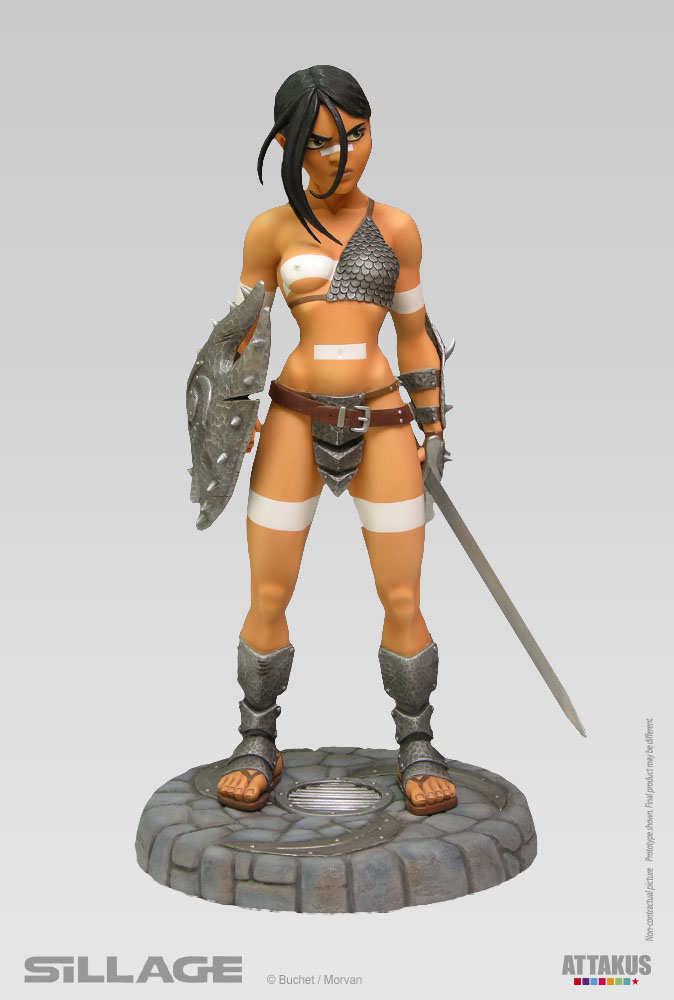 Attakus Nävis Guerrière n°421/499 Statue 49 cm résine
