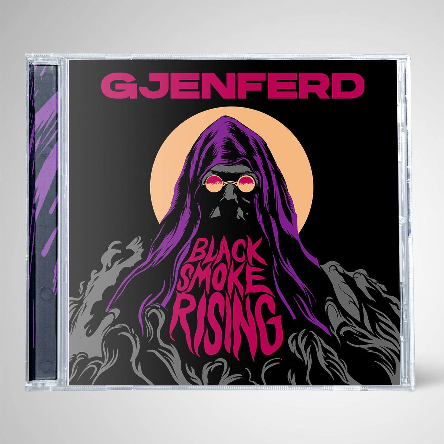 Apollon Records Gjenferd Black Smoke Rising CD jewel case