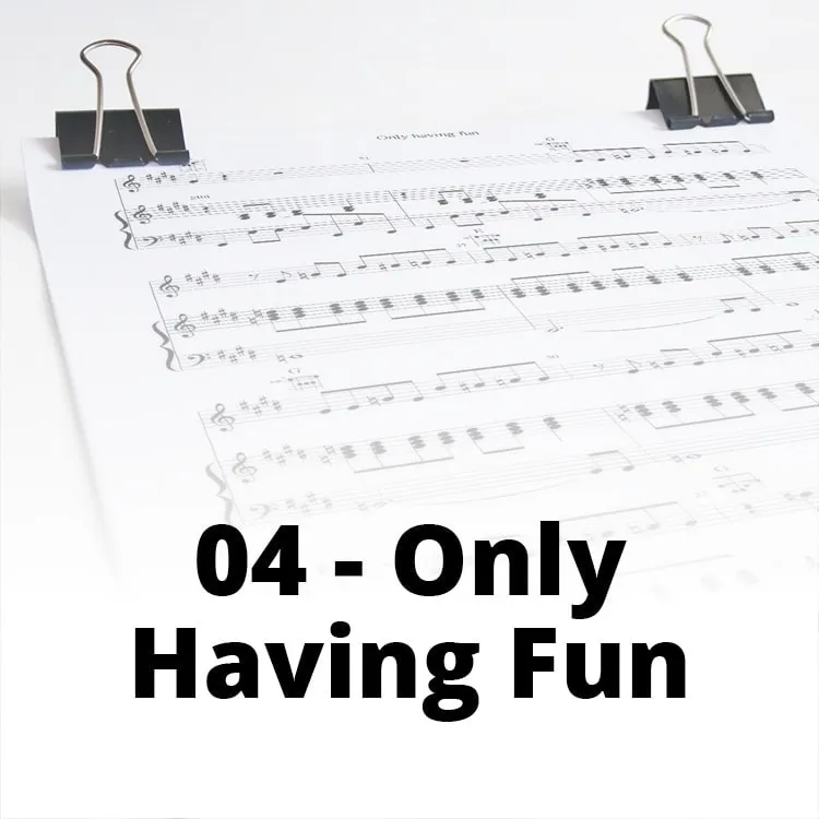 Single Bel Only Having Fun 04 partition guitare