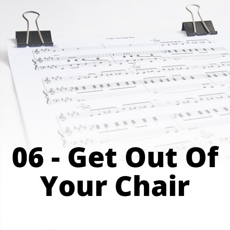 Single Bel Get Out Of Your Chair 06 partition guitare