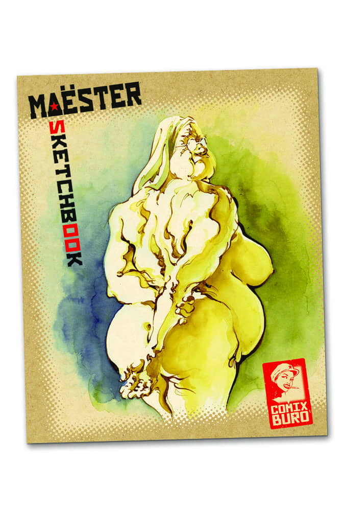 Attakus Maëster Sketchbook artbook broché 48 pages couleur