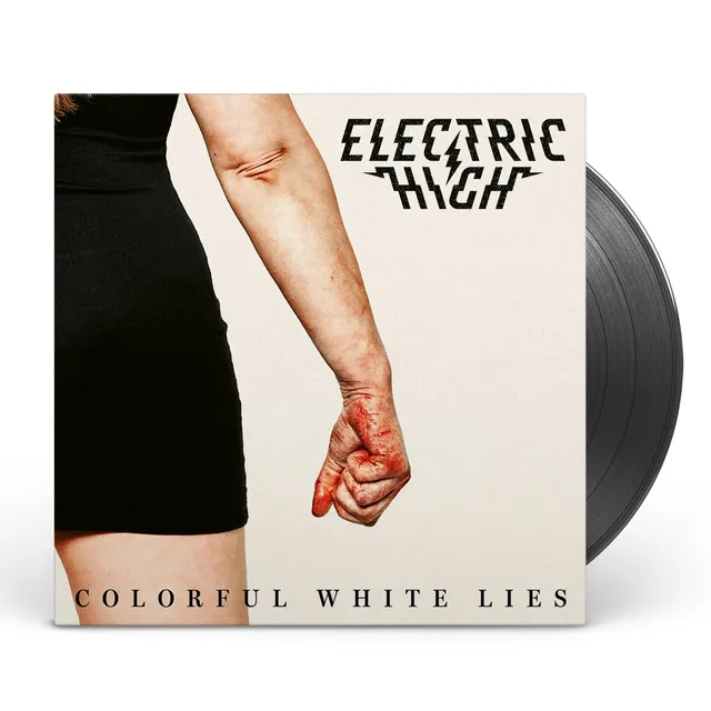 Apollon Records Electric High Colorful White Lies LP vinyle