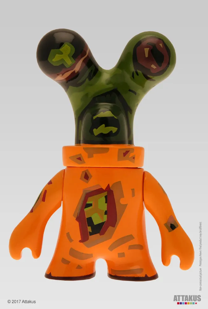 Attakus Collection Atlas Alyenz Black Frog art toy 8 cm