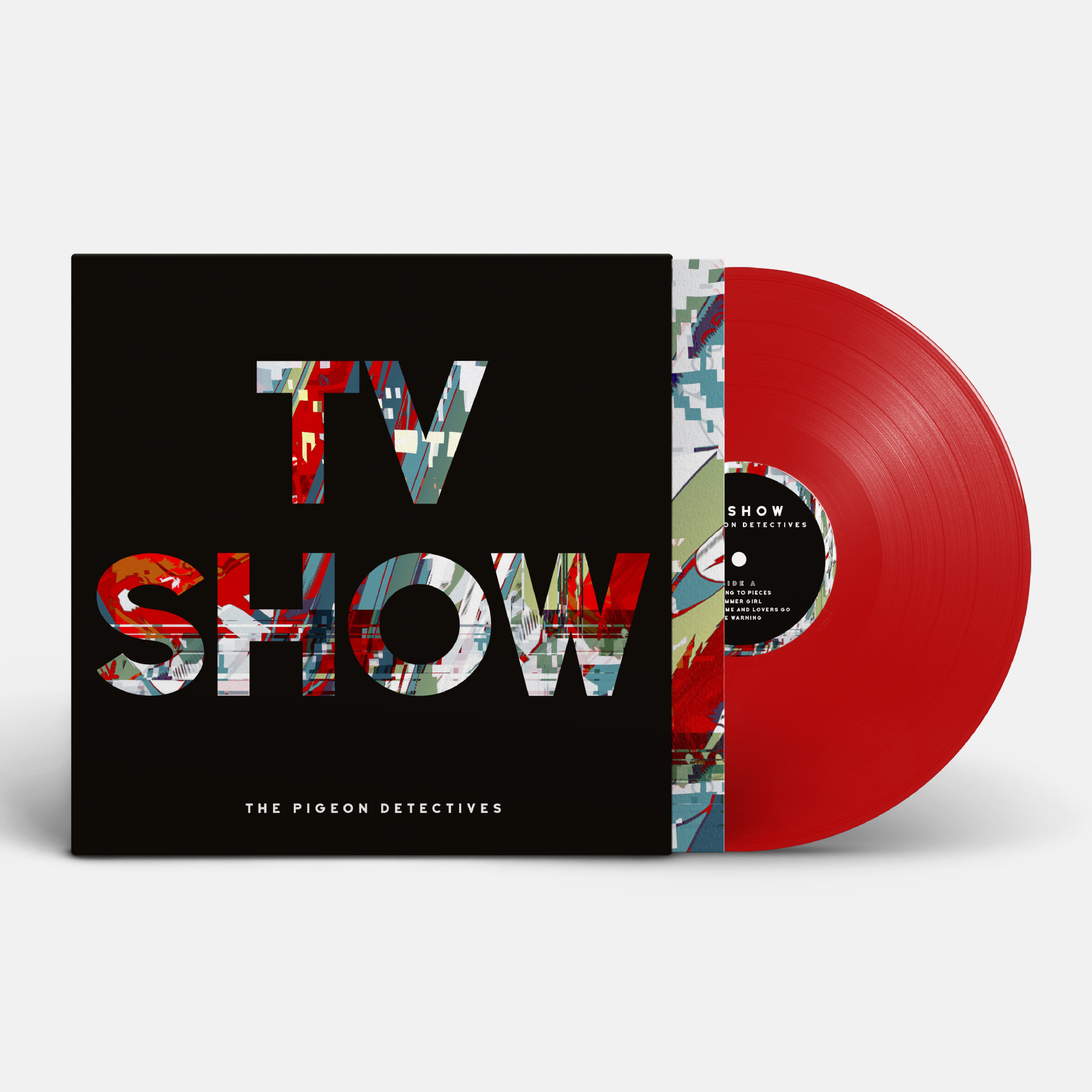 Pigeon Detectives TV Show vinyle 12 pouces rouge transparent