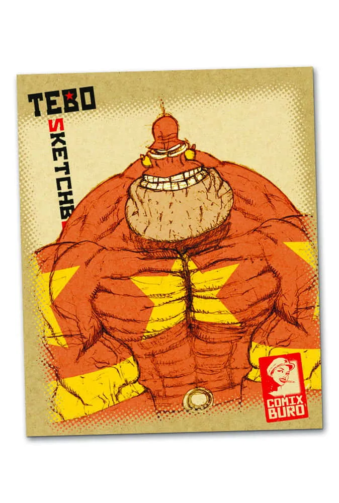 Attakus Collection Atlas Sketchbook Tebo livre broché 18 x 22 cm