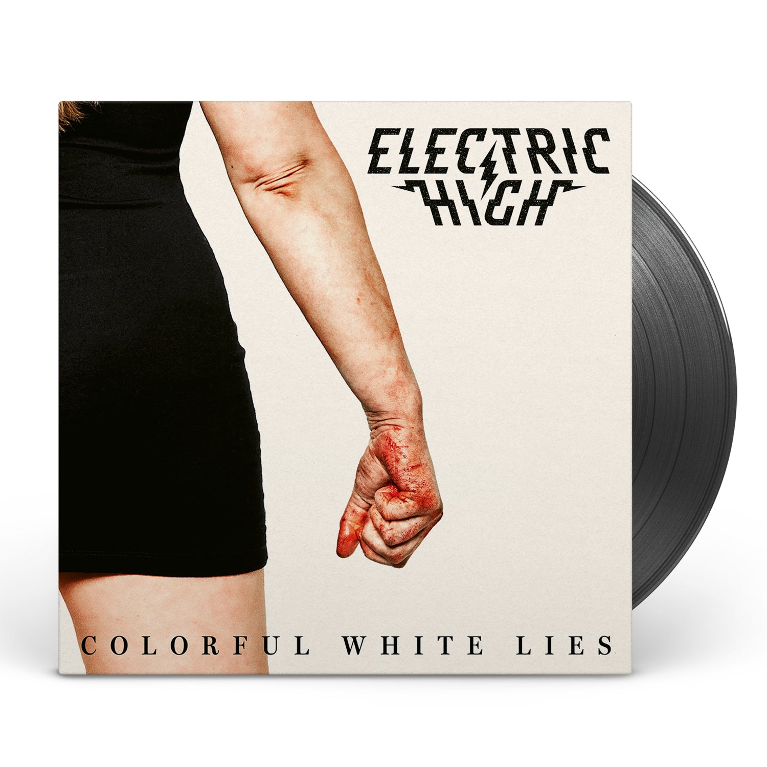 Apollon Records Electric High Colorful White Lies LP vinyle